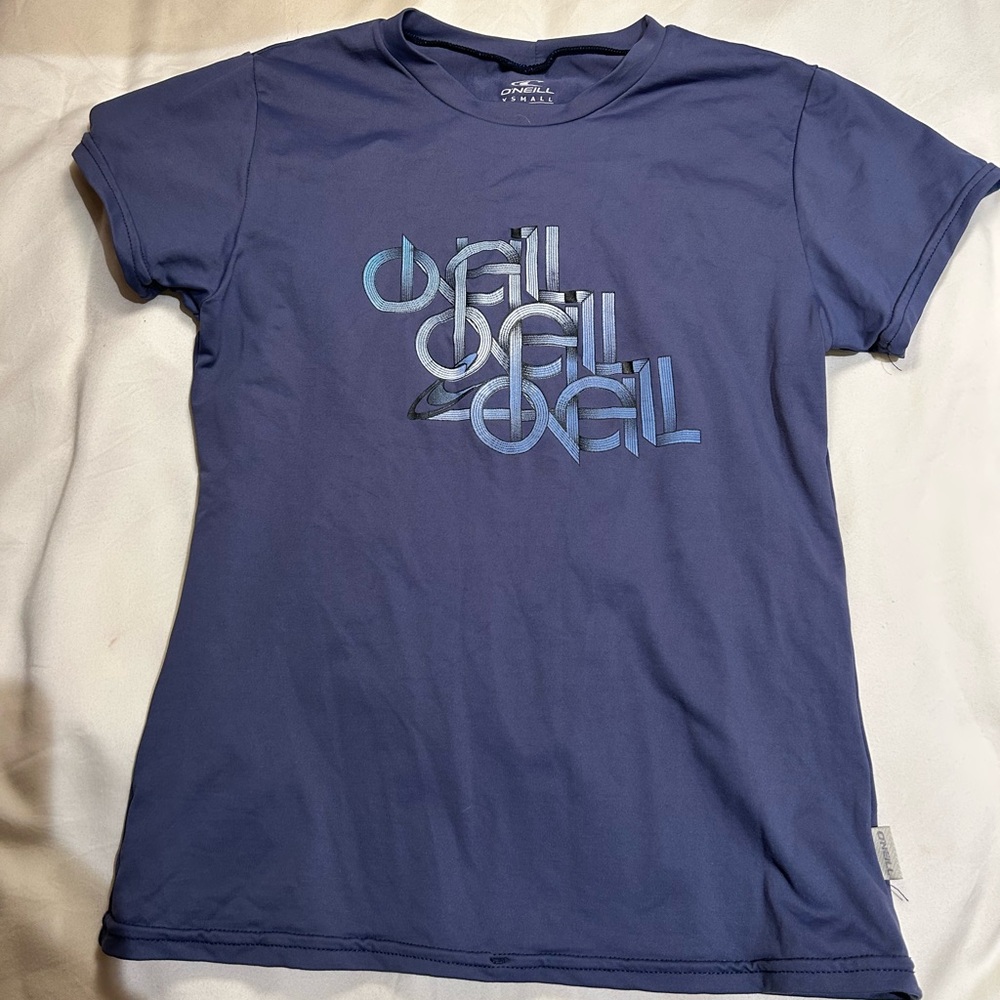 O'Neill Women's Blue Graphic Swim Tee